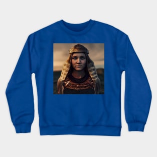 Viking Shield Maiden Crewneck Sweatshirt